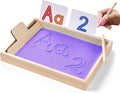 Montessori Sand Tray for Kids, Writing Play Sand Tray by MORITECK