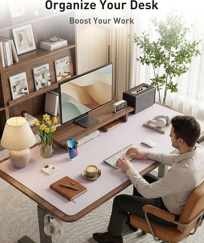 Aothia Faux Leather Desk Mat - Image 8