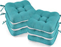 BETU Chair Cushions for Dining Chairs Set of 6, 3.5" Thick Kitchen Table Chair by BETU