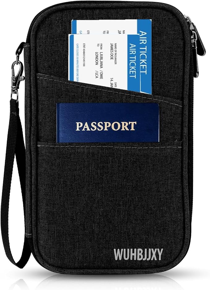 Amazing, RFID Family Passport Holder, Travel Wallet, Travel Document Organizer by WUHBJJXY