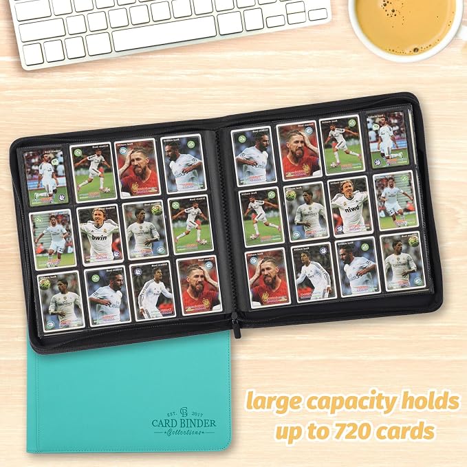 Trading Card Binder, Card Collection Binder Album Folder - Image 6