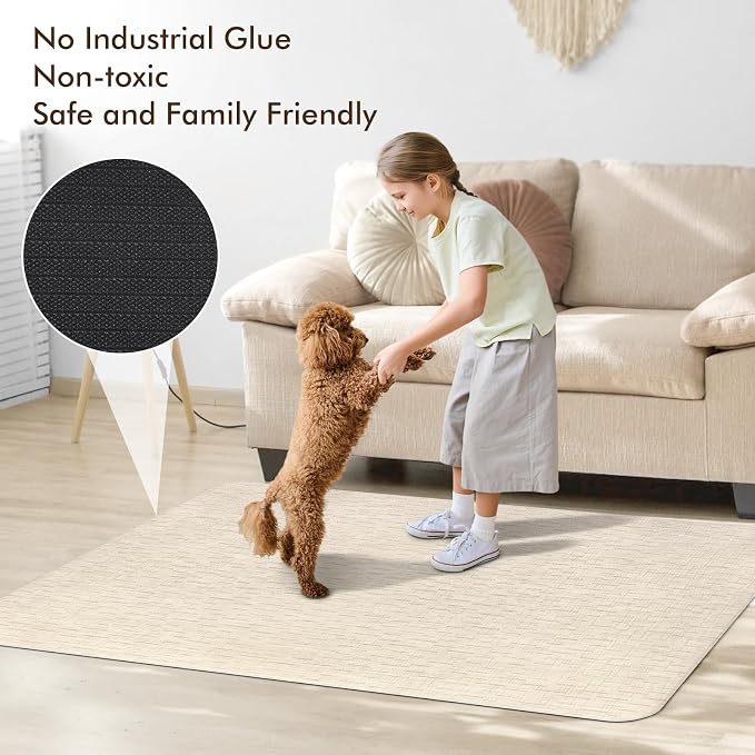 Blvornl Office Chair Mat for Hardwood Floor and Low Pile Carpet, PVC Rug for - Image 7