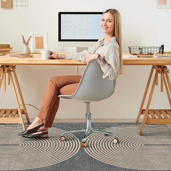 Office Chair Mat for Hardwood Floor&Tile Floor, Under Desk Rug for Rolling - Image 7