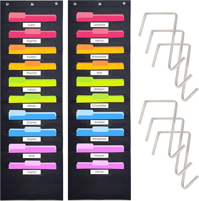 Hippo Creation Storage Pocket Chart by HippoCreation