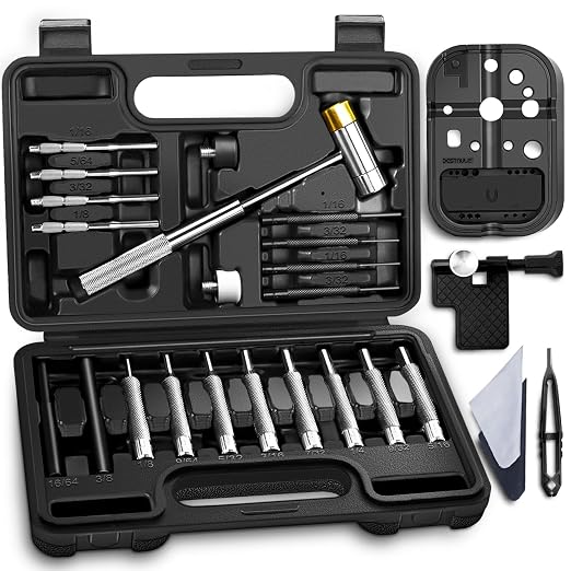 BESTNULE Punch Set, Pin Punches, Punch Tool, Roll Pin Punch Set, Made of High by BESTNULE