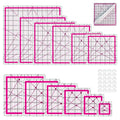 12 Quilting Rulers, Quilting Square Ruler, Quilting Rulers and Templates by HUIFARI