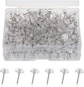 300 Pcs Push Pins Clear Thumb Tacks Pins Clear Flat Head Thumb Tacks Thumb Tack by Tbestmax