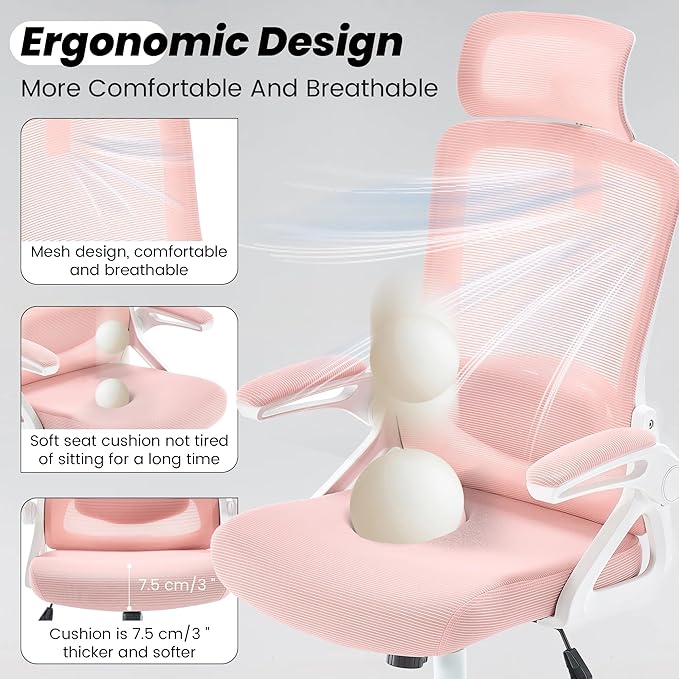 Fizzin Ergonomic Office Chair, 400 LBS Desk Chair - Image 6