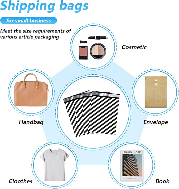 Thank You Poly Mailer 10x13 Inch 25 Pcs, Waterproof and Tear-Resistant Shipping - Image 7