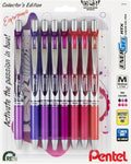 Pentel EnerGel RTX Retractable Liquid Gel Pen, Passion Expressions Pack by PentelofAmerica
