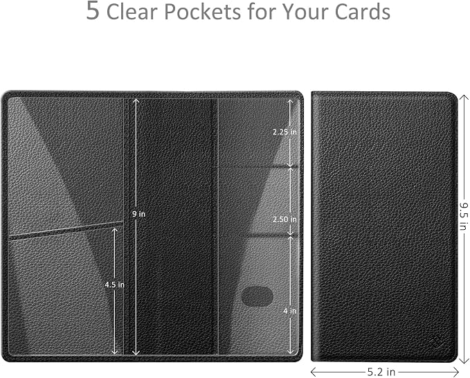 FINPAC Car Registration and Insurance Card Holder, Vehicle Glove Box Card - Image 2