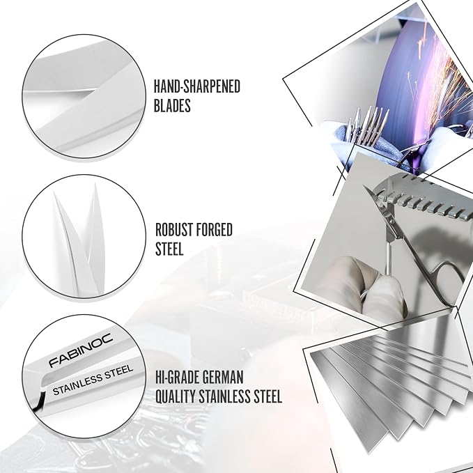Curved Cuticle Scissors for Women & Men - Image 5