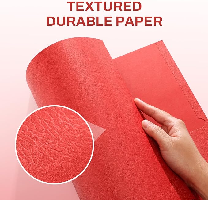 SUNEE Two Pocket Folders, 100 Pack File Folders - Image 3