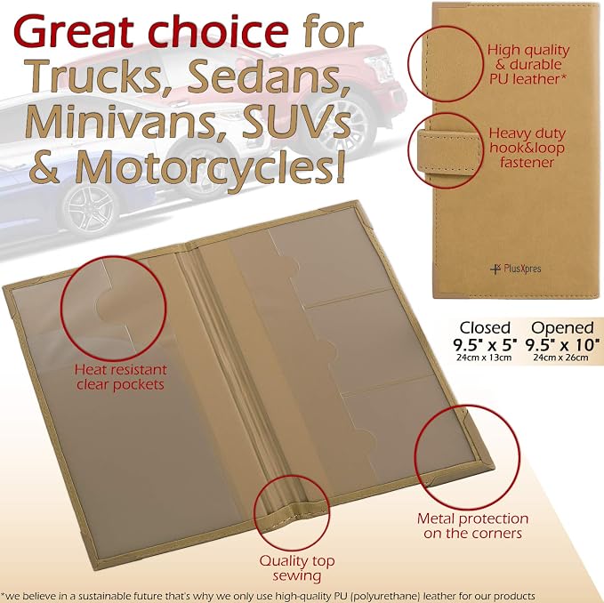 Auto Insurance and Registration Card Holder - Image 5
