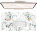 QIYI Large Mouse Pad for Desk, Cute Desk Mat for Desktop, Women Girls Green by QIYI