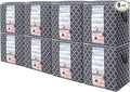 WISELIFE Storage Bags 8 Pack/100L Large Blanket Clothes Organization and by WiseLife