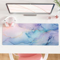 QIYI Large Mouse Pad, PU Leather Desk Mat by QIYI