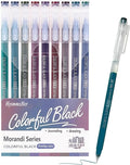 9 Colored Gel Pens Set, 0.6mm Fine Point by HysmmxHer
