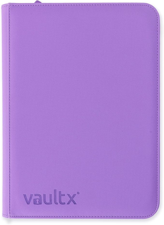 Vault X 9 Pocket Zip Binder, 360 Cards, Exo-Tec Material, 20 Side-Loading Pages - Image 6