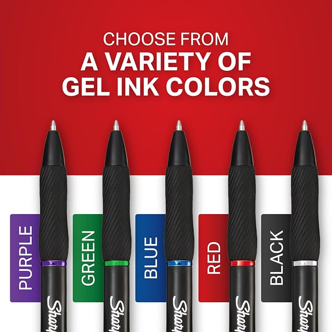 Sharpie S-Gel Pens, Medium Point, Journaling, Note-Taking, College Supplies - Image 6