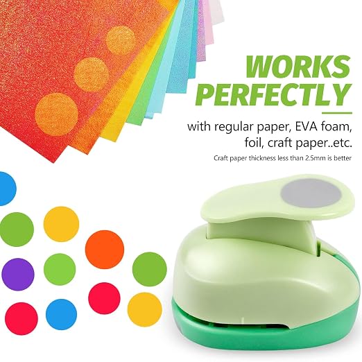 UCEC 5/8 Inch Circle Punch - 16mm Paper Circle Cutter - Image 5