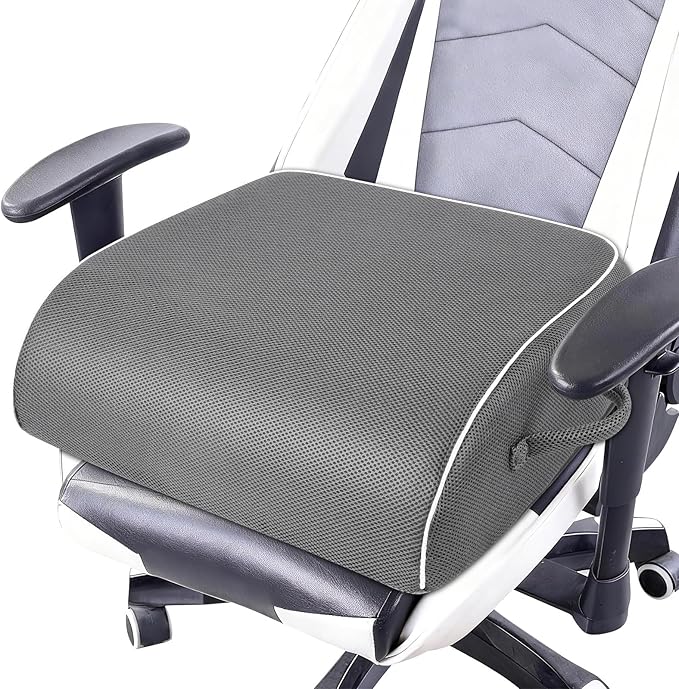 Thick Chair Cushions, Office Booster Seat Cushion to Tailbone Pain Relief by Himake