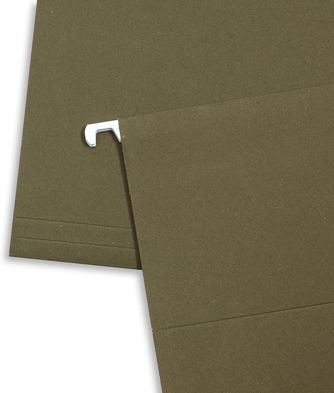 25 Blue Summit Supplies Legal Size Hanging File Folders – Standard Green - Image 6