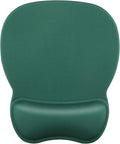 MROCO Ergonomic Mouse Pad with Gel Wrist Rest, 9.4 x 8.1 in, Forest Green | by MROCO