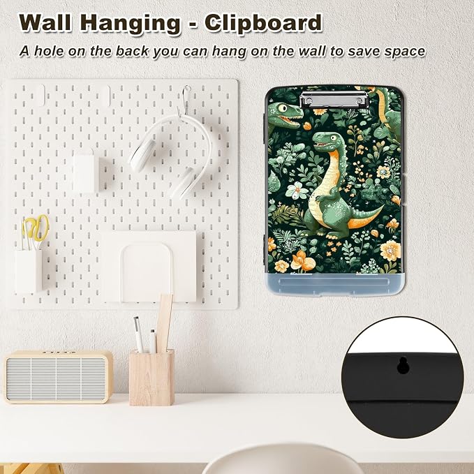 Clipboard with Storage, Nursing Clip Board 8.5 x 11 Storage Organization Box - Image 7