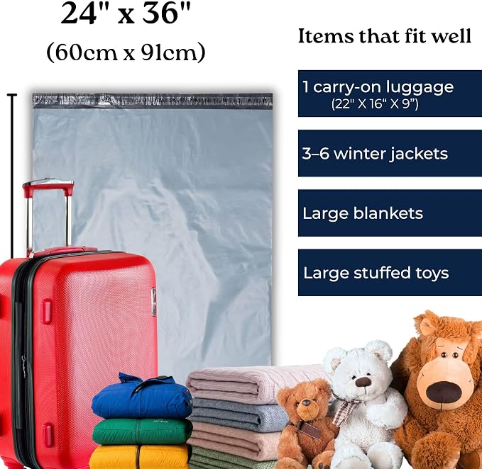 Large Shipping Bags | Jumbo Poly Mailers - Image 2