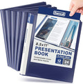 Dunwell Presentation Binder 12-Pocket, Displays 24 Pages, 8.5x11 Portfolio by Dunwell