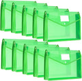 Epakh 10 Pieces Plastic File Folders Envelope Expanding File Wallet Organizer by Epakh