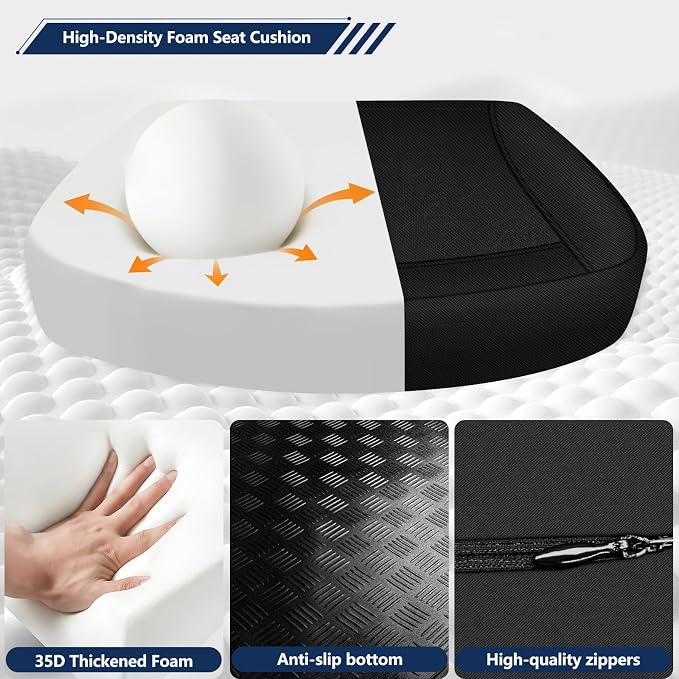 Seat Cushion, Lumbar Support Pillow - Image 5