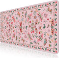 iCasso Pink Desk Pad Mat, XXL Large Mouse Pad, Desk Matt by iCasso
