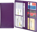 Wisdompro Car Document Holder Organiser, PU Leather Vehicle Insurance and by Wisdompro