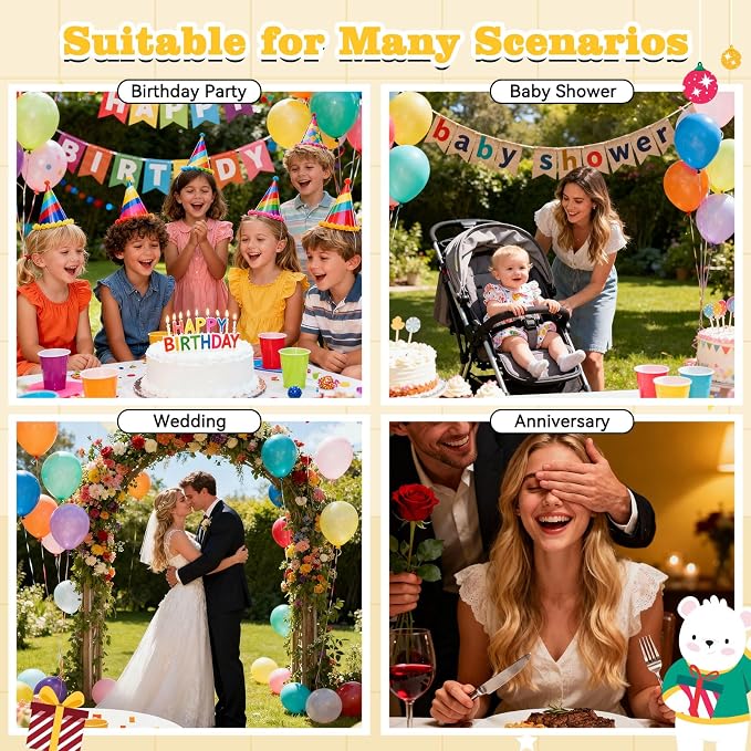 Ledido 10’’ Acrylic Number Charcuterie Board Box, Reusable Fillable Serving Tray - Image 7