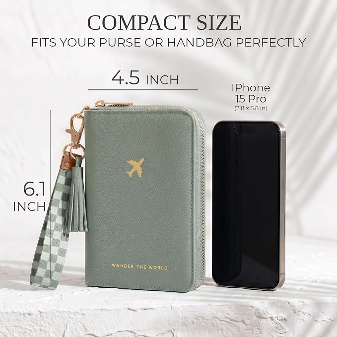 Beautiful Passport Holder And Travel Wallet - Image 4