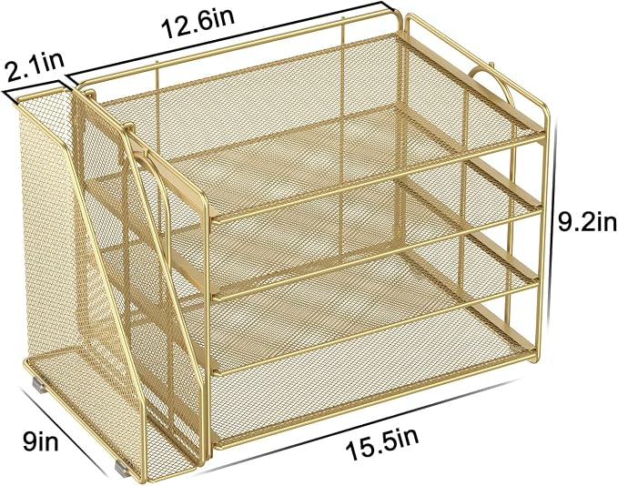 Spacrea Desk Organizers and Accessories, Paper Organizer - Image 5