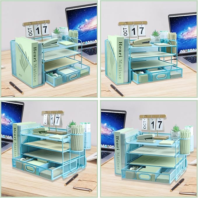 4 Tier Desk File Organiser - Image 3
