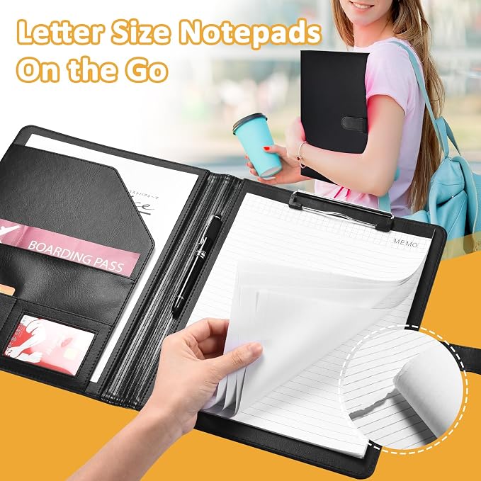 Padfolio Portfolio Clipboard Folder Pacific Mailer Resume Portfolio Folder - Image 6