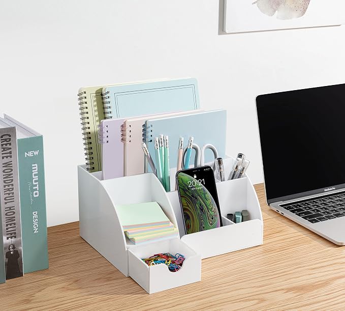 White Desktop Organizer - Image 4