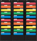 Essex Wares - 30 Pocket File Pocket Chart, and More - Wall Folder Organizer - by EssexWares