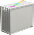 Hanging File Organizer, Letter-Size File Holder Filing Box by GoldOrcle