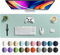 Aothia Faux Leather Desk Mat by AothiaSimpleNaturalUnique