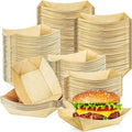 250 Pack 1Lb Paper Food Boat Trays Disposable Paper Boat Plates Containers by MotBach