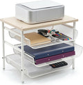 4-Tier Mesh Desk Organizer by Uwoodia