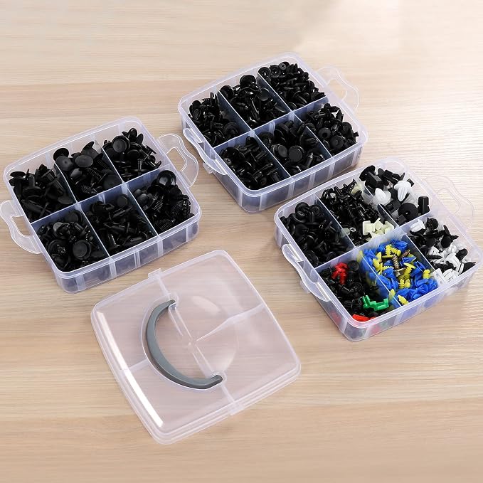 835 PCS Car Push Retainer Clips and Plastic Fasteners Kit - Image 8