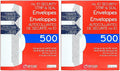 Top Flight PSTF10NWT #10 Envelopes, Strip & Seal, Security Tinted, 24 lb by Top+Flight
