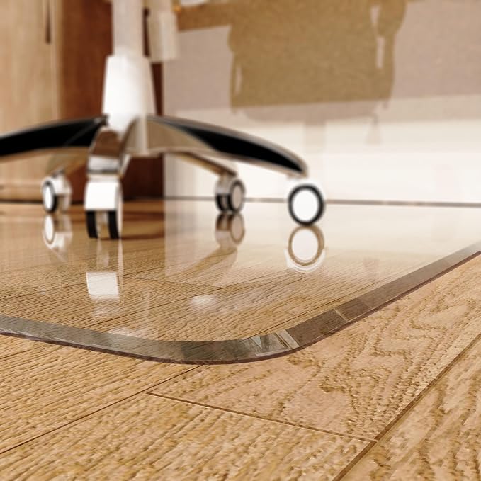 MESAILUP Beveled Edge Office Chair Mat by MESAILUP