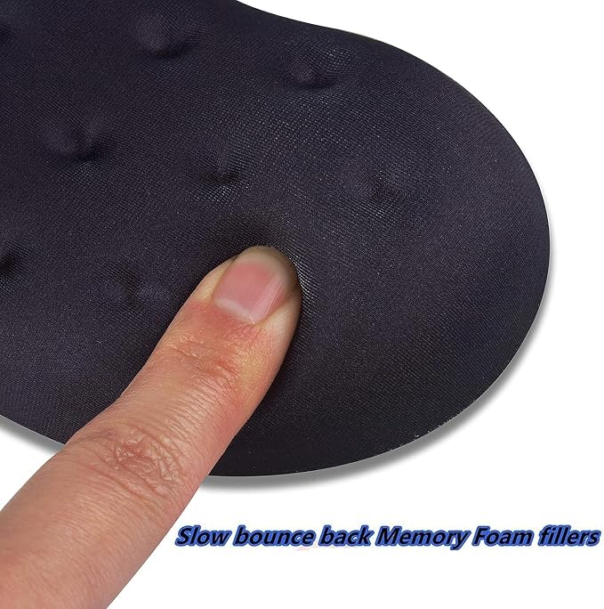 BRILA Ergonomic Memory Foam Mouse Wrist Rest Support Pad Cushion - Image 4